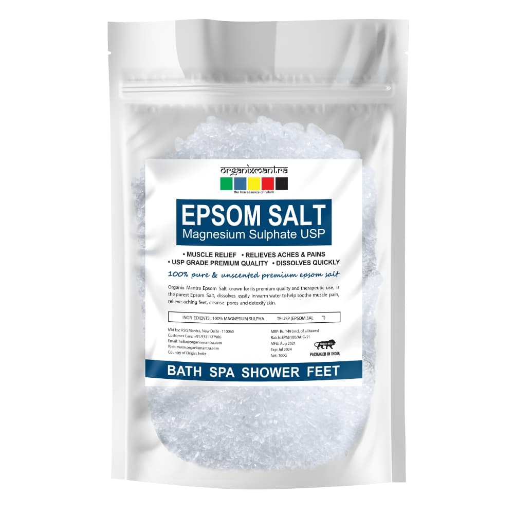Epsom Salt For Relaxation And Pain Relief